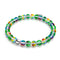 gui | Argent | Bracelet de perles de verre galaxie